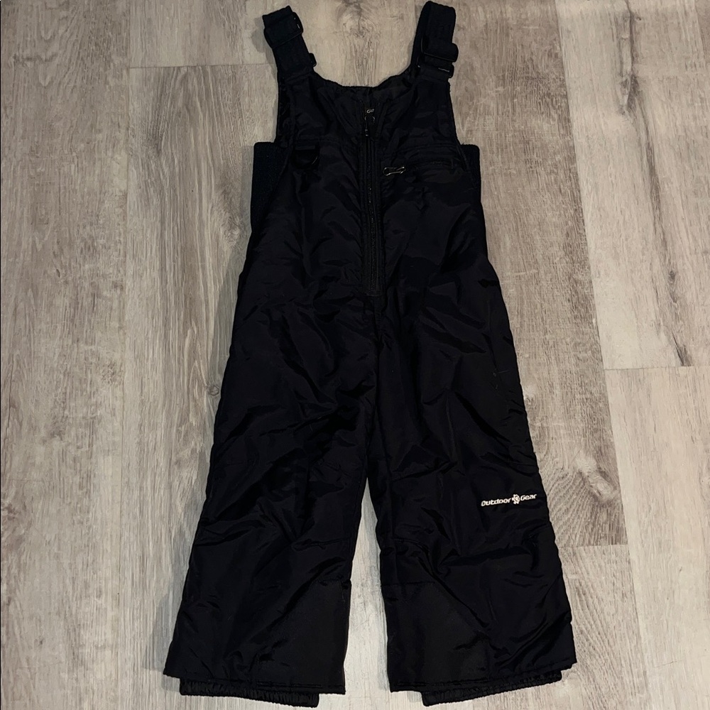 Black Snow Bib  worn 2x size 3t